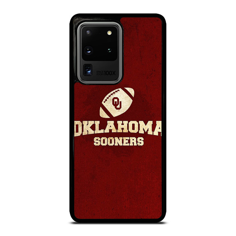 OKLAHOMA SOONERS FOOTBALL Samsung Galaxy S20 Ultra Case Cover