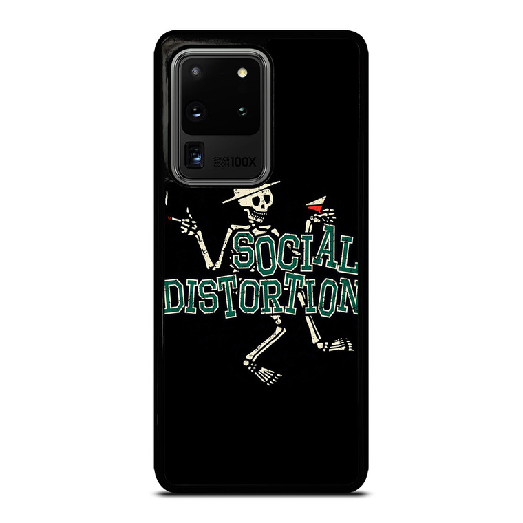 SOCIAL DISTORTION SKULL ART Samsung Galaxy S20 Ultra Case Cover