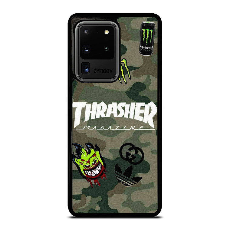 THRASHER SKATEBOARD CAMO COLLAGE Samsung Galaxy S20 Ultra Case Cover