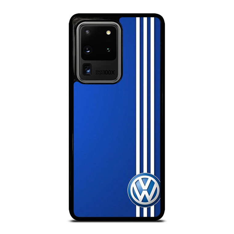 VOLKSWAGEN BLUE STRIPE LOGO Samsung Galaxy S20 Ultra Case Cover
