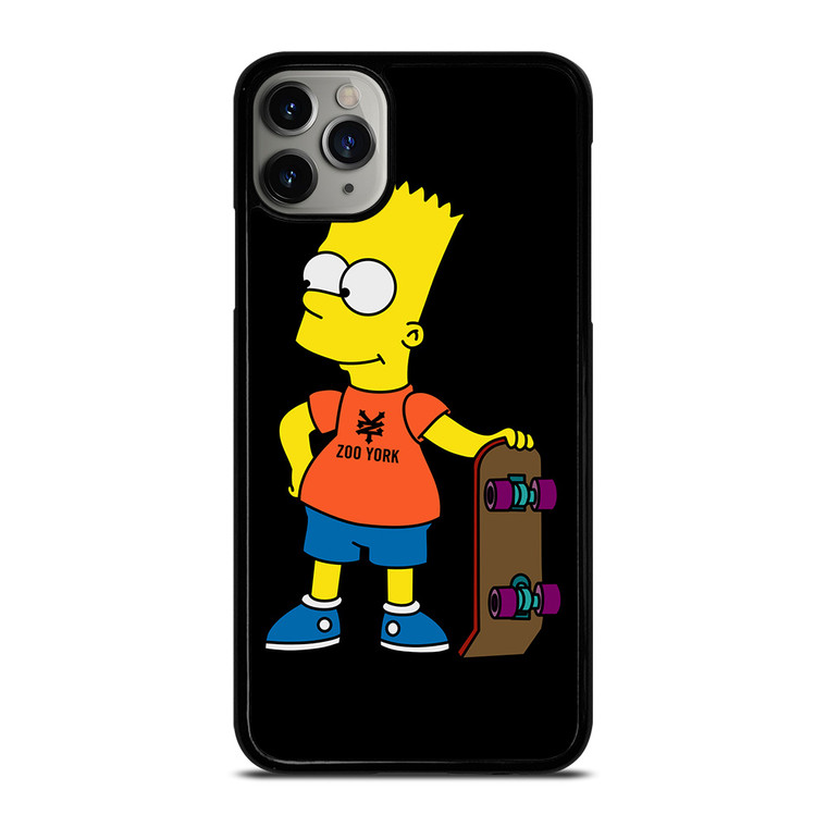 THE SIMPSONS ZOO YORK SKATEBOARD 2 iPhone 11 Pro Max Case Cover