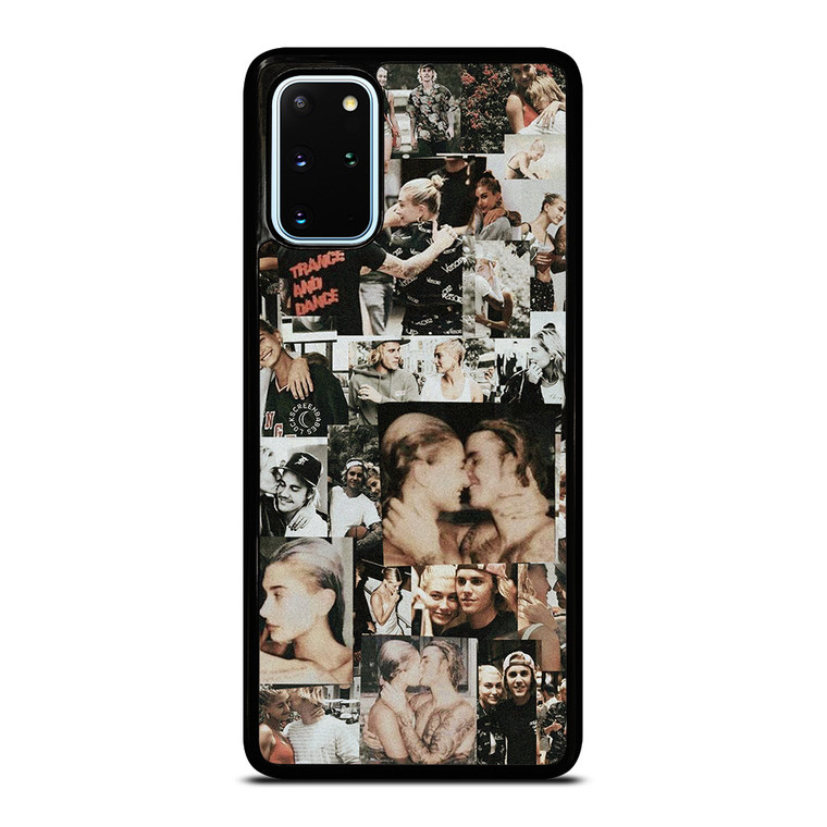 JUSTIN AND HAILEY BIEBER COLLAGE 2 Samsung Galaxy S20 Plus Case Cover
