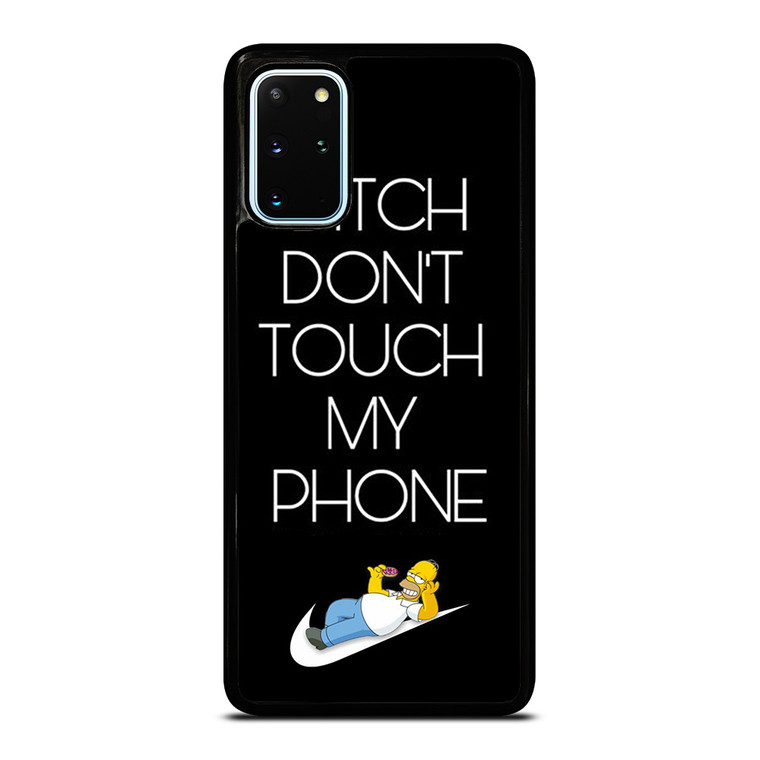 NIKE HOMER SIMPSON DONT TOUCH MY PHONE Samsung Galaxy S20 Plus Case Cover