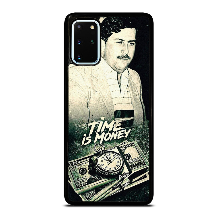 PABLO ESCOBAR TIME IS MONEY Samsung Galaxy S20 Plus Case Cover