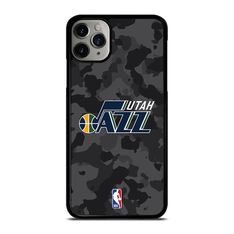 UTAH JAZZ BLACK CAMO iPhone 11 Pro Max Case Cover