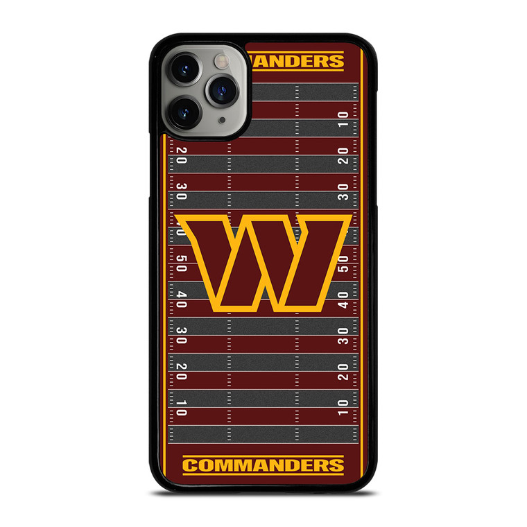 WASHINGTON COMMANDERS FOOTBALL FIELD iPhone 11 Pro Max Case Cover
