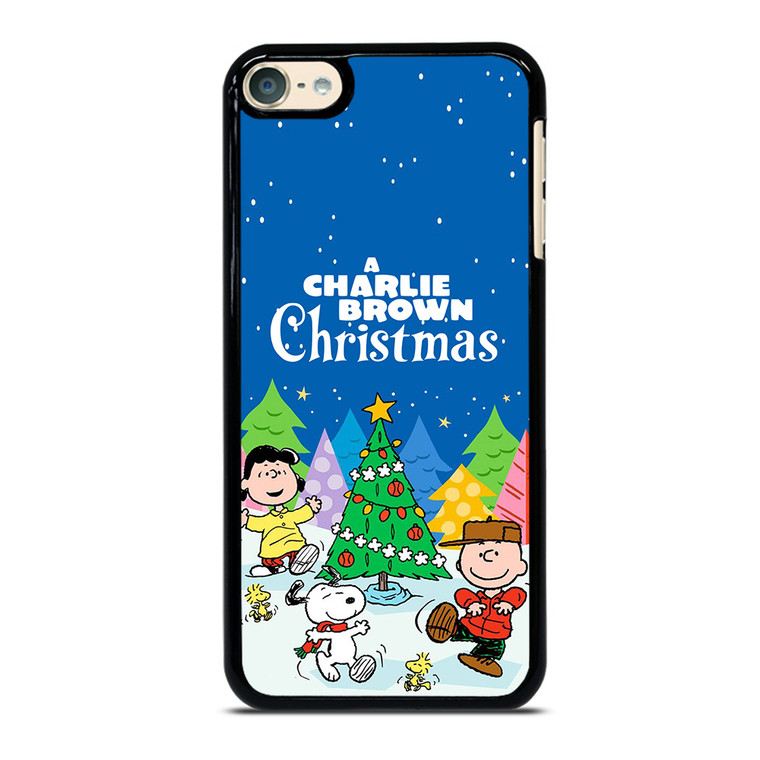 CHARLIE BROWN SNOOPY CHRISTMAS CARTOON iPod Touch 6 Case Cover