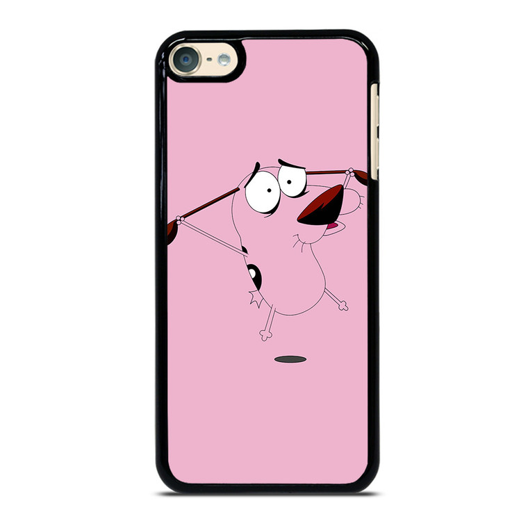 COURAGE THE COWARDLY DOG FLAT iPod Touch 6 Case Cover