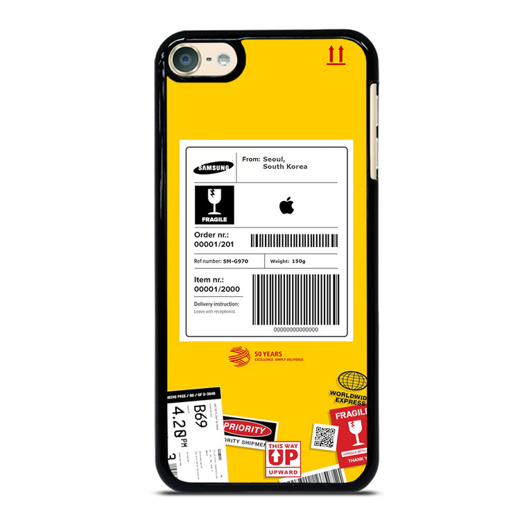 DHL SHIPPING EXPRESS LABEL APPLE iPod Touch 6 Case Cover