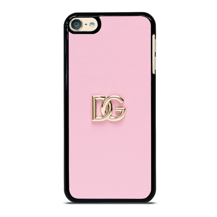 DOLCE AND GABBANA PINK LOGO iPod Touch 6 Case Cover