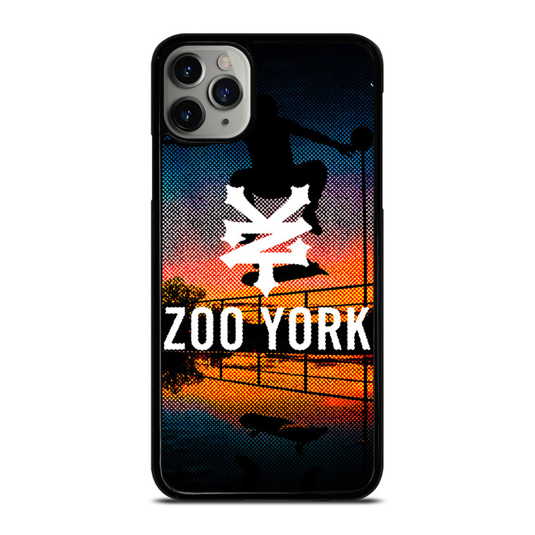 ZOO YORK SKATEBOARD SUNSET SKY iPhone 11 Pro Max Case Cover