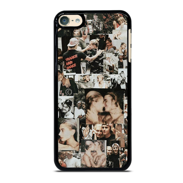 JUSTIN AND HAILEY BIEBER COLLAGE 2 iPod Touch 6 Case Cover