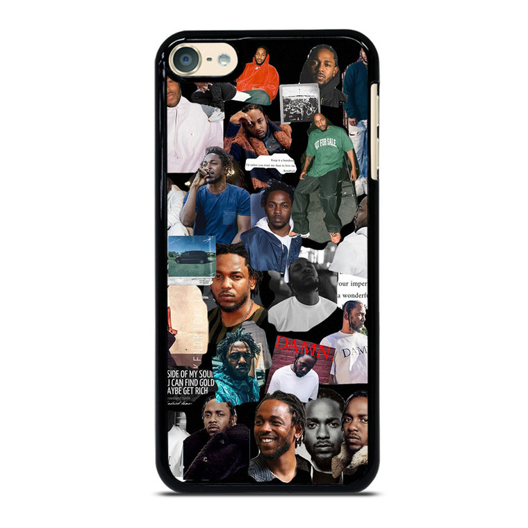 KENDRICK LAMAR RAPPER COLLAGE iPod Touch 6 Case Cover