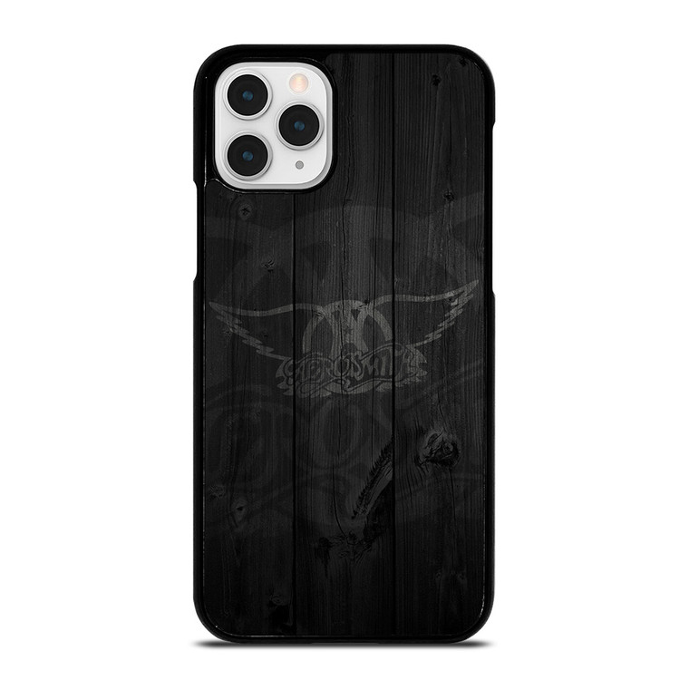 AEROSMITH ROCK BAND WOODEN LOGO iPhone 11 Pro Case Cover