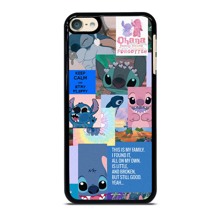 STITCH CARTOON COLLAGE 2 iPod Touch 6 Case Cover