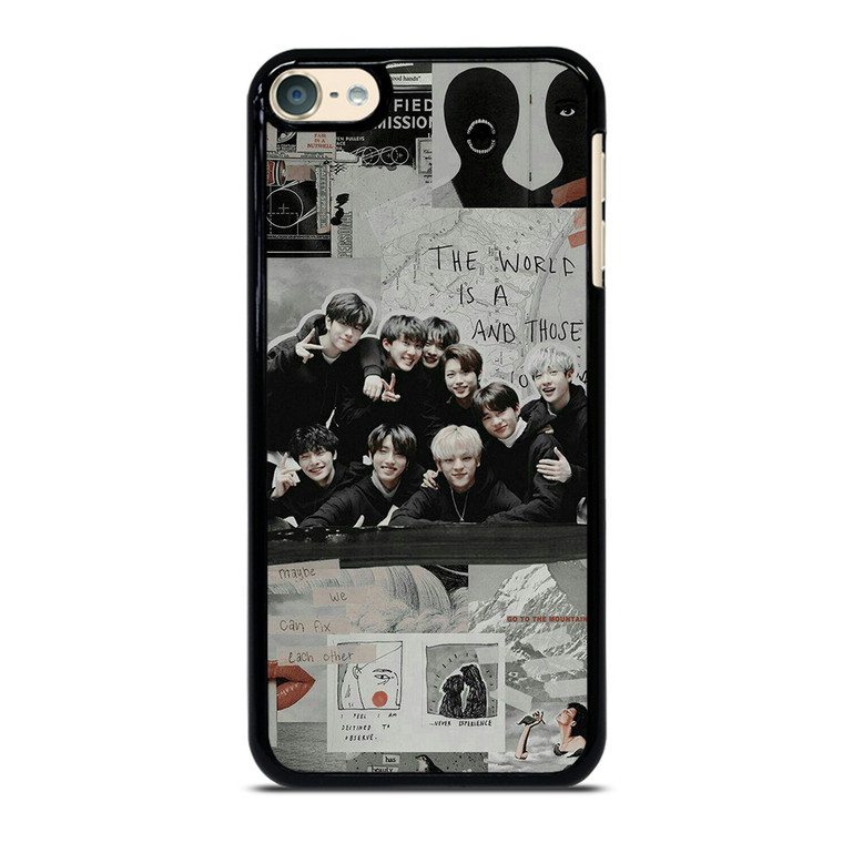 STRAY KIDS BOY BAND COLLAGE iPod Touch 6 Case Cover