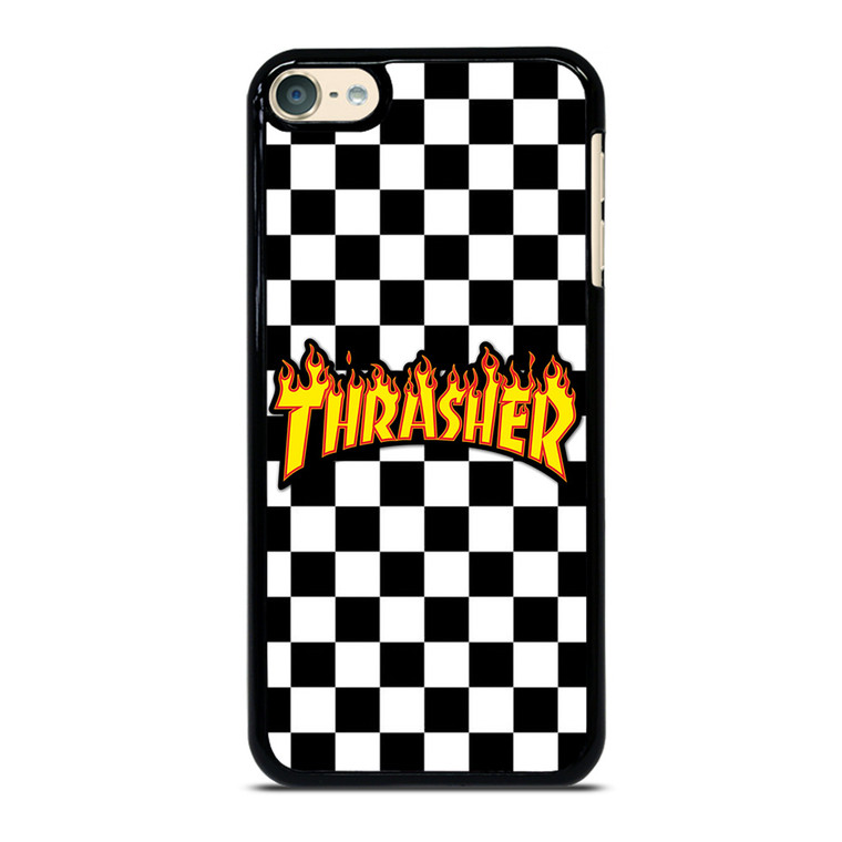 THRASHER SKATEBOARD CHECKERBOARD iPod Touch 6 Case Cover