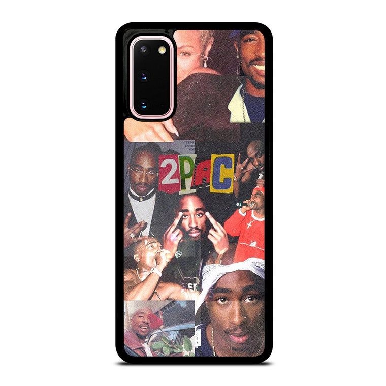 2PAC TUPAC SAKUR RAPPER COLLAGE Samsung Galaxy S20 Case Cover
