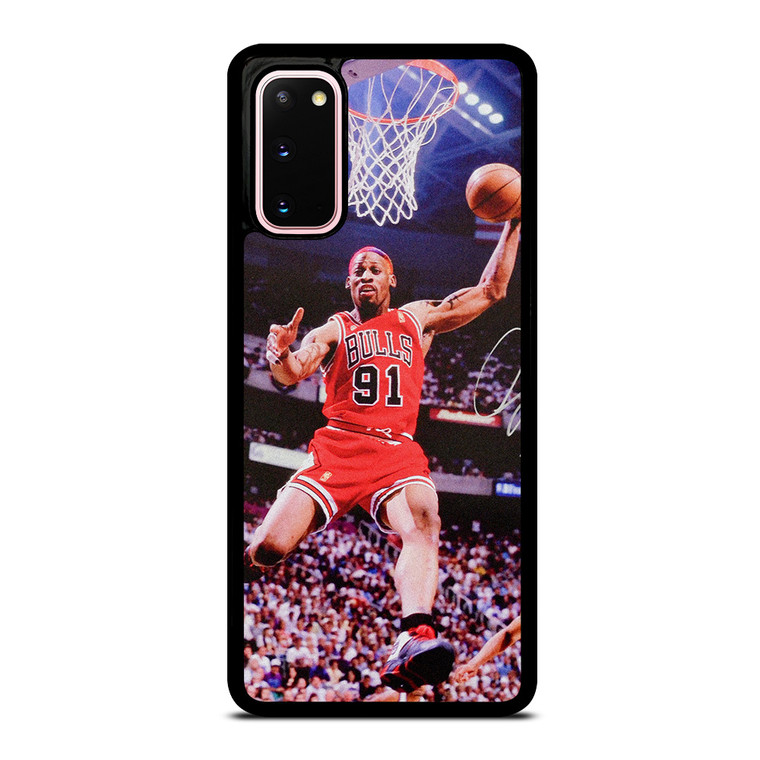 DENNIS RODMAN CHICAGO BULLS NBA Samsung Galaxy S20 Case Cover