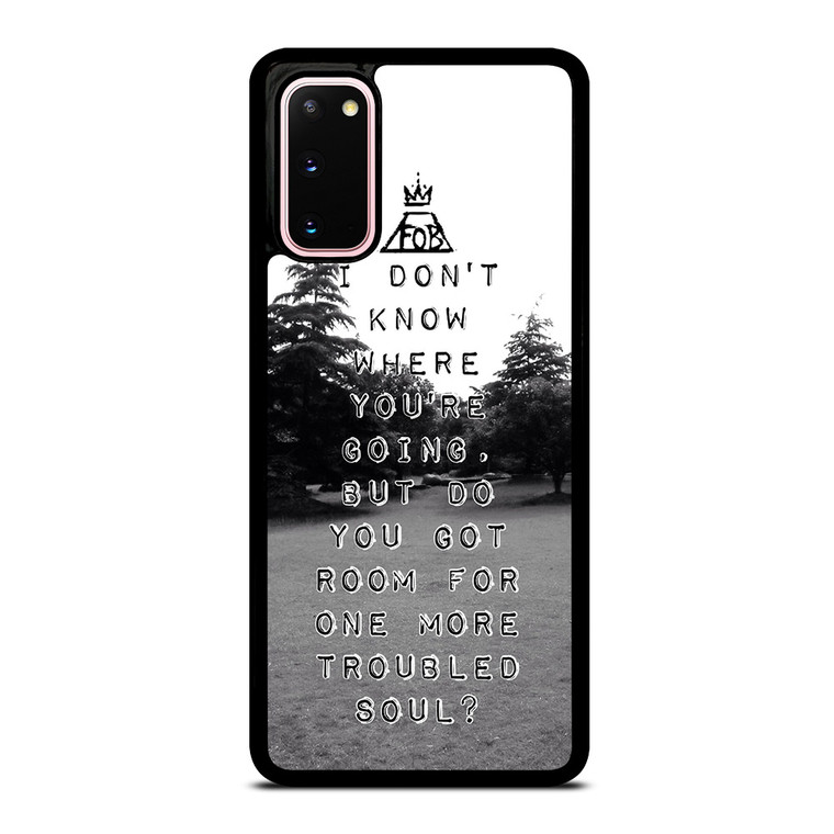 FALL OUT BOYS QUOTES Samsung Galaxy S20 Case Cover