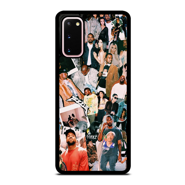KANYE WEST RAPPER COLLAGE Samsung Galaxy S20 Case Cover