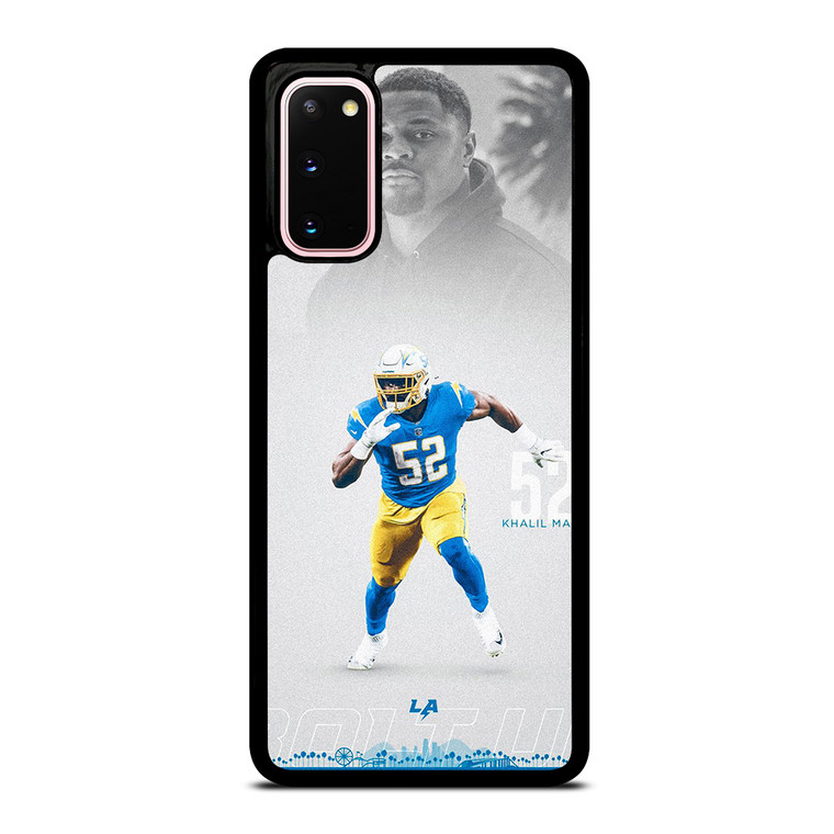 KHALIL MACK LOS ANGELES CHARGERS NFL Samsung Galaxy S20 Case Cover