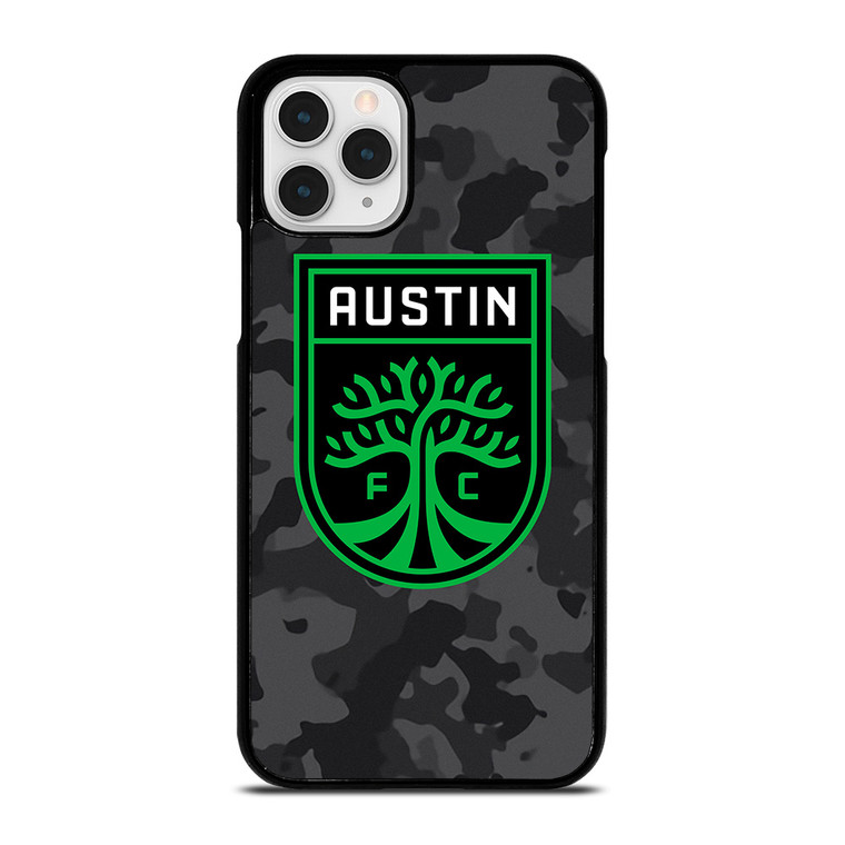 AUSTIN FC MLS BLACK CAMO iPhone 11 Pro Case Cover