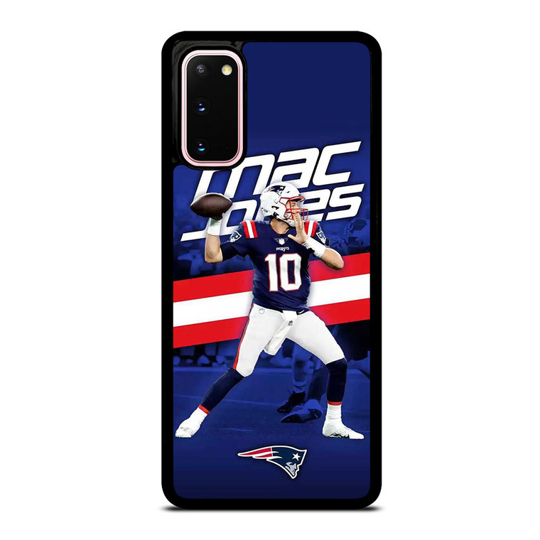 MAC JONES NEW ENGLAND PATRIOT FOOTBALL Samsung Galaxy S20 Case Cover