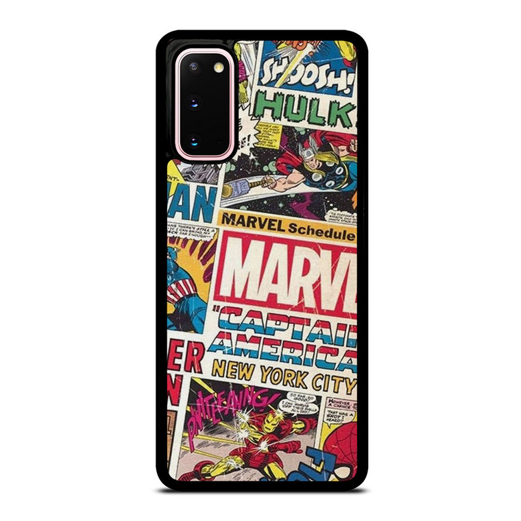MARVEL COMICS COLLAGE Samsung Galaxy S20 Case Cover