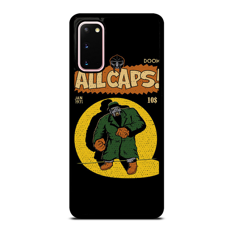 MF DOOM MADLIB ALL CAPS Samsung Galaxy S20 Case Cover