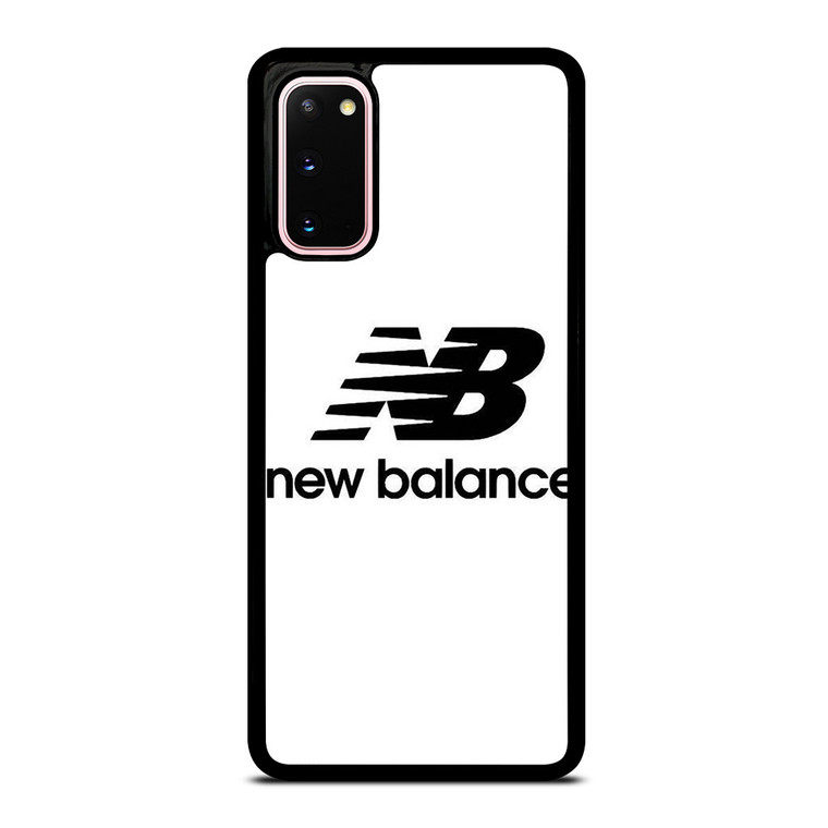 NEW BALANCE WHITE LOGO Samsung Galaxy S20 Case Cover