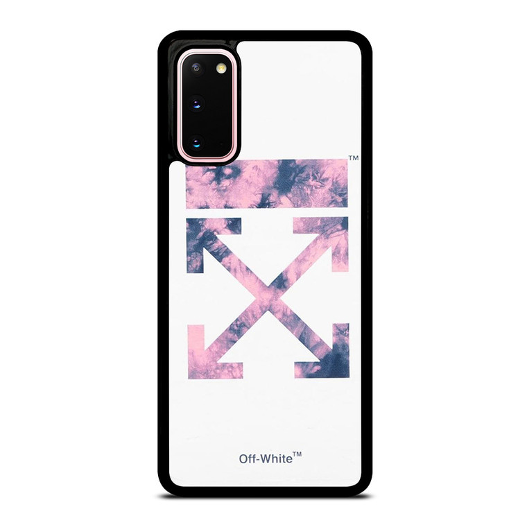 OFF WHITE PURPLE MARBLE Samsung Galaxy S20 Case Cover