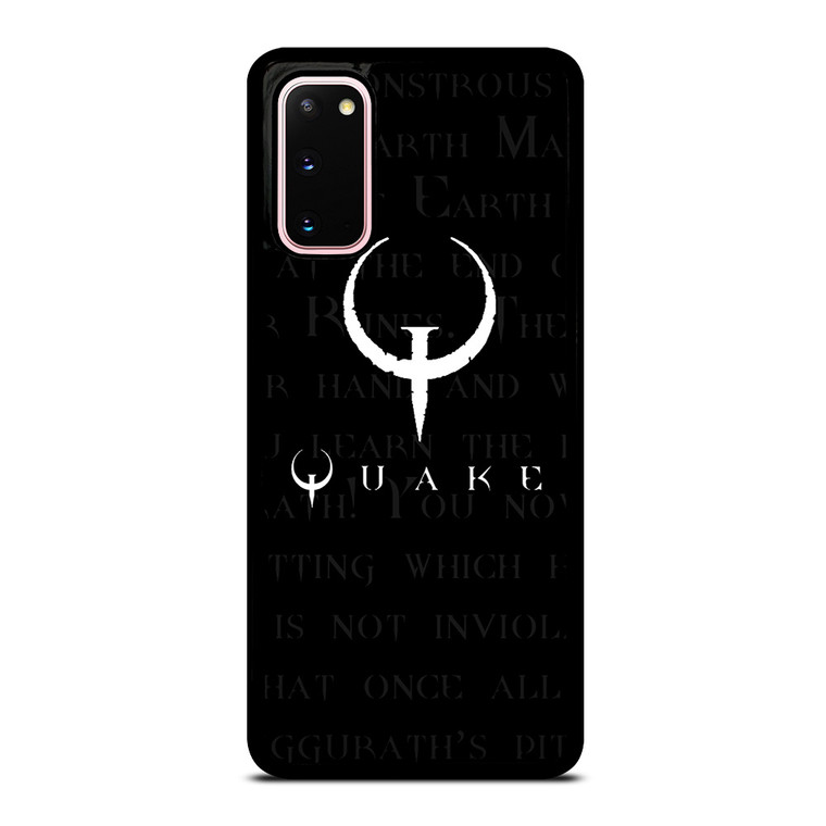 QUAKE GAMES LOGO 2 Samsung Galaxy S20 Case Cover