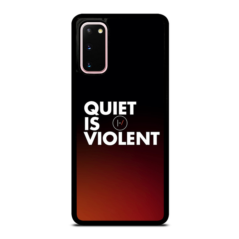 TWENTY ONE PILOTS QUIET IS VIOLENT Samsung Galaxy S20 Case Cover