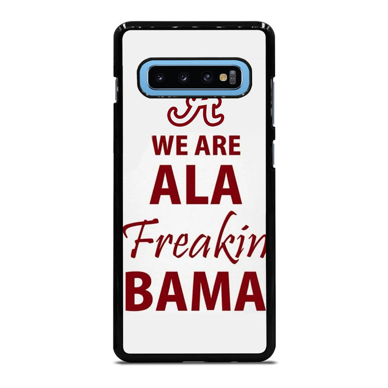 ALABAMA CRIMSON TIDE FOOTBALL FREAK Samsung Galaxy S10 Plus Case Cover