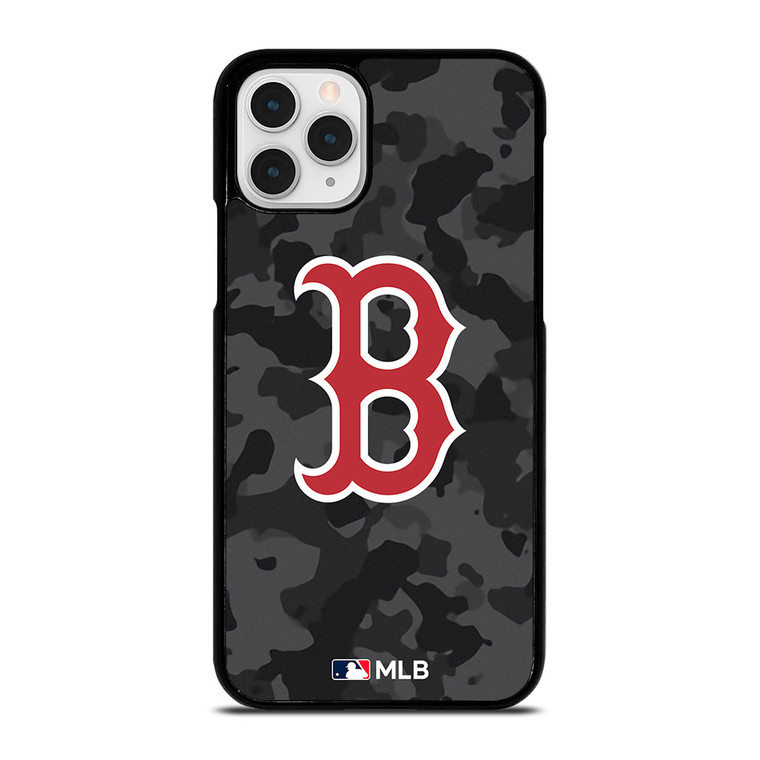 BOSTON RED SOX BASEBALL BLACK CAMO iPhone 11 Pro Case Cover