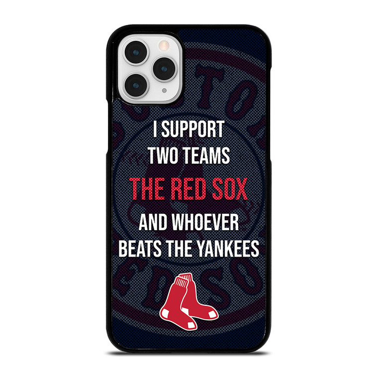 BOSTON RED SOX MLB BASEBALL BANTER FANS 2 iPhone 11 Pro Case Cover