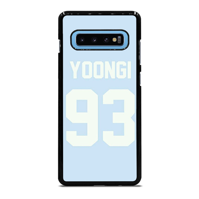 BTS BANGTAN BOYS SUGA 93 Samsung Galaxy S10 Plus Case Cover