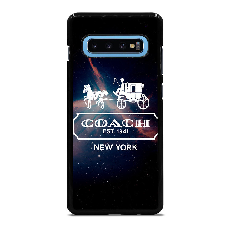 COACH NEW YORK NEBULA LOGO Samsung Galaxy S10 Plus Case Cover