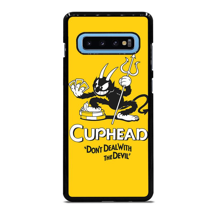CUPHEAD SHOW DONT DEAL WITH DEVIL Samsung Galaxy S10 Plus Case Cover