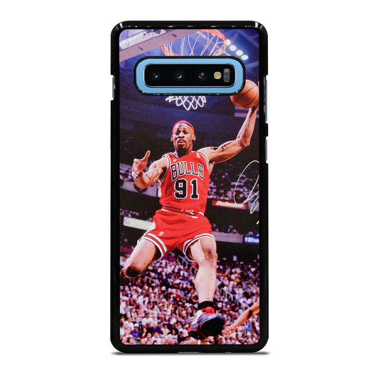 DENNIS RODMAN CHICAGO BULLS NBA Samsung Galaxy S10 Plus Case Cover