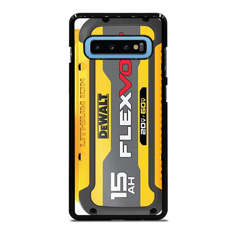 DEWALT FLEX VOLT 15 AH Samsung Galaxy S10 Plus Case Cover