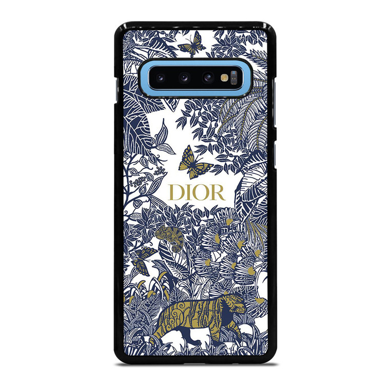 DIOR FLORAL BLUE Samsung Galaxy S10 Plus Case Cover