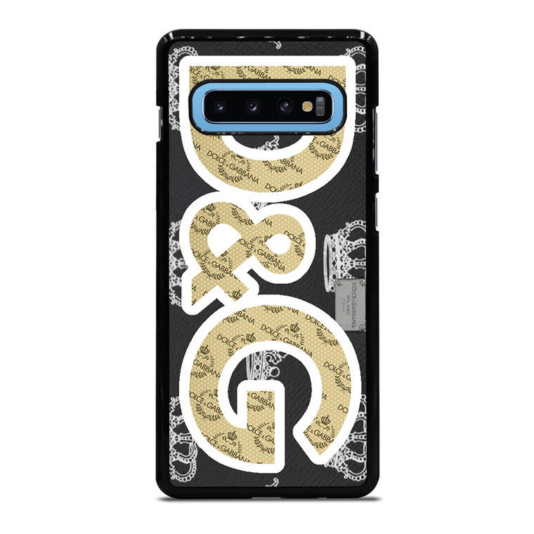 DOLCE AND GABBANA EMBOSS Samsung Galaxy S10 Plus Case Cover