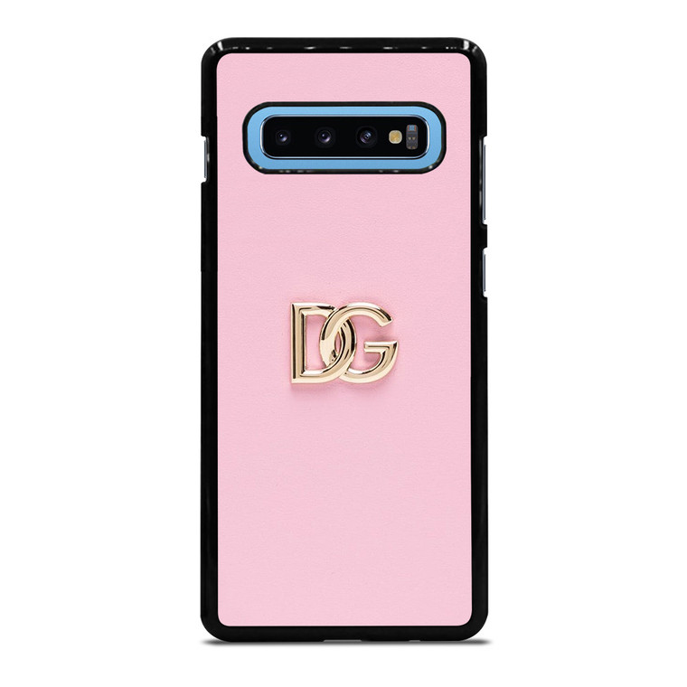 DOLCE AND GABBANA PINK LOGO Samsung Galaxy S10 Plus Case Cover