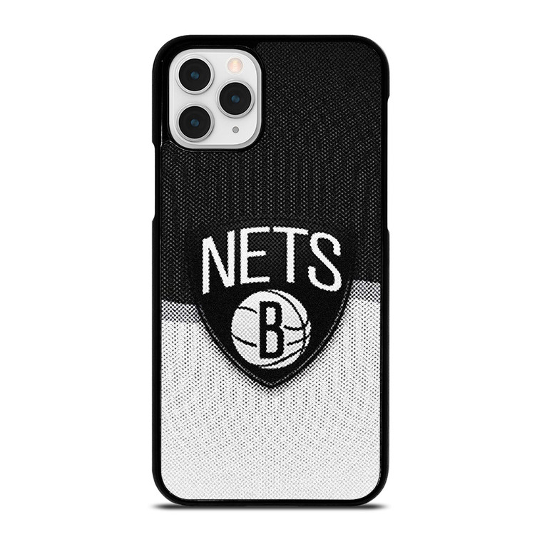BROOKLYN NETS NBA BASKETBALL LOGO 2 iPhone 11 Pro Case Cover