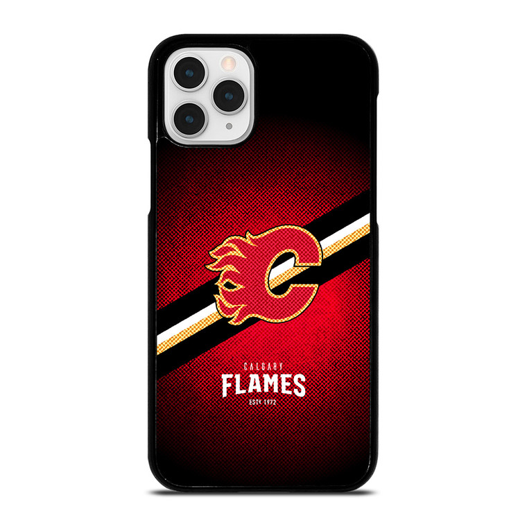 CALGARY FLAMES NHL HOCKEY iPhone 11 Pro Case Cover