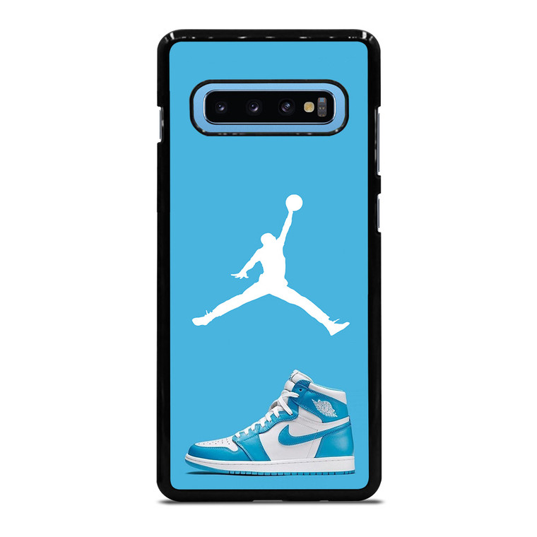 NIKE AIR JORDAN BLUE Samsung Galaxy S10 Plus Case Cover
