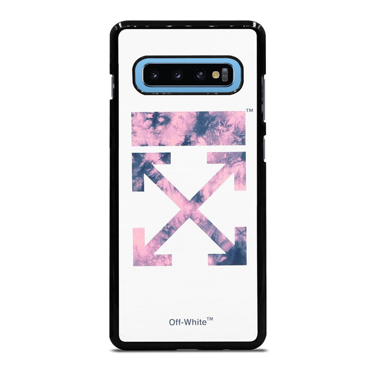 OFF WHITE PURPLE MARBLE Samsung Galaxy S10 Plus Case Cover