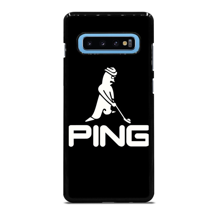 PING GOLF BLACK LOGO Samsung Galaxy S10 Plus Case Cover
